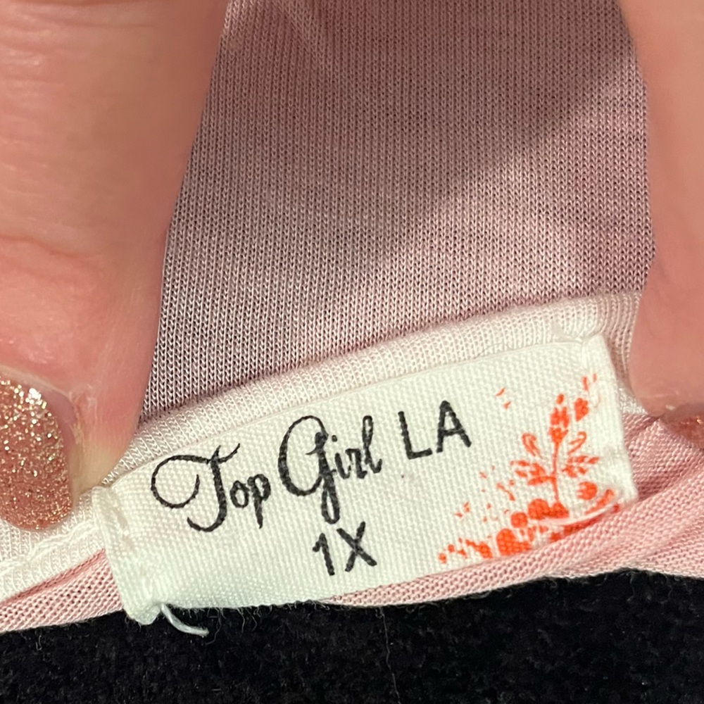 Top Girl LA Raglan Top - Picture 7 of 7